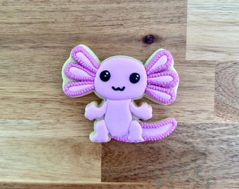 Axolotl Cookie Cutter: 3D Gedruckter Fondant & Clay Cutter