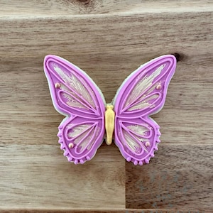 Butterfly Cookie Cutter: 3D Printed Fondant & Clay Cutter