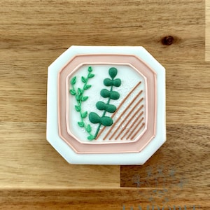 Cut Corner Square Cookie Cutter - Square - Plaque - Shape - 3D Printed - Fondant Cutter - Clay Cutter