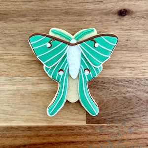 Luna Moth Cookie Cutter - Moth - Bug - 3D Printed - Fondant Cutter - Clay Cutter