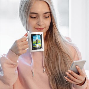 Cat Tarot Card Mug The Fool, The Fool Tarot, Tarot Coffee Mug, Cat Lady Mug, Tarot Card Mug, Tarot Card Gift, Tarot Card Gift Mug, Tarot Mug