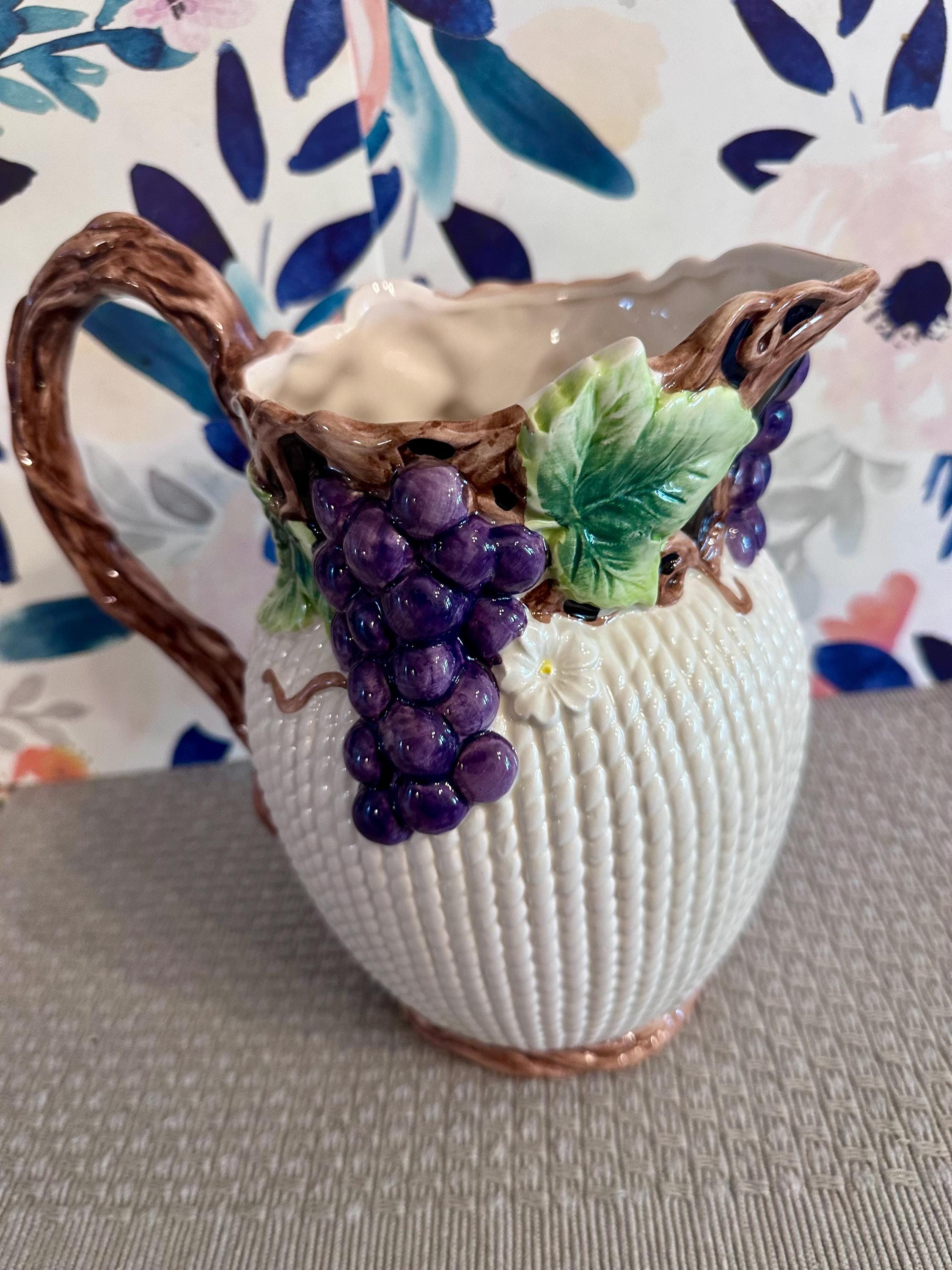 Fitz and Floyd フィッツとフロイド オウム ピッチャー 水差し Fitz and Floyd フィッツとフロイド オウム ピッチャー 水差し