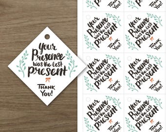 Holiday Gift Swap, Yankee Swap, or Dirty Santa, Favor Tags - Instant Digital Download PDF