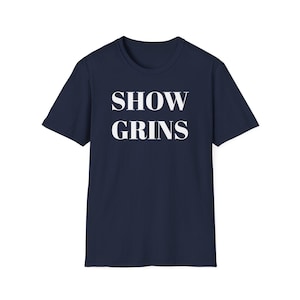 SHOW GRINS T-Shirt | Sjögrens Awareness Tee | Spoonie Humor Shirt | Autoimmune Apparel | Invisible Illness Gift
