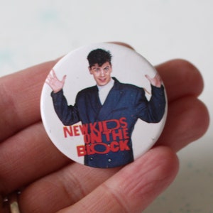 Vintage 1990s NKOTB Anstecknadel