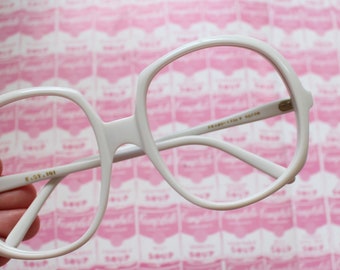 Gafas Jackie O vintage: monturas mod de gran tamaño, stock antiguo nuevo
