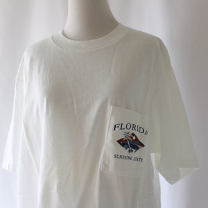 Vintage 80s Florida Sunshine State T-shirt - Unisex Large