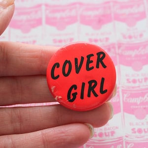 Vintage 1990s NKOTB Anstecknadel: Cover Girl, Selten