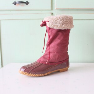 ll bean pink duck boots