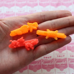 Vintage 1980s Kitsch Hair Barrettes: Animal Lot