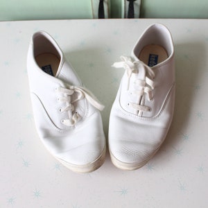 Ladies leather keds top