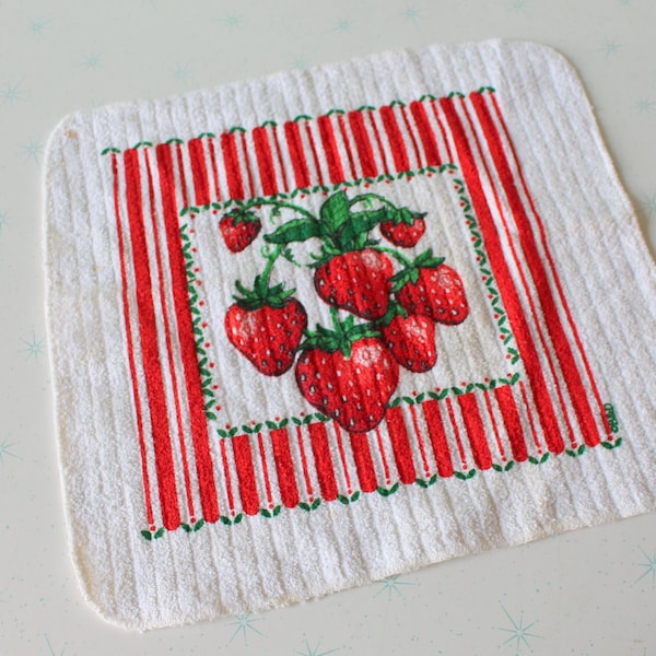 Strawberry Towel Etsy