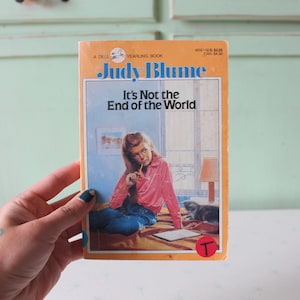 Vintage Judy Blume: It&#39;s Not the End of the World, 1980s Literature