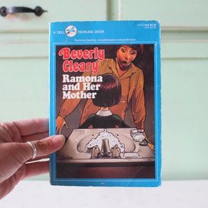 Livre vintage « Ramona et sa mère » de Beverly Cleary