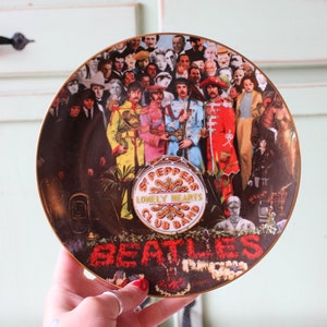 Paul John George & Ringo ~ Bone China Legends Plate Paul John George & Ringo ~ Bone China Legends Plate