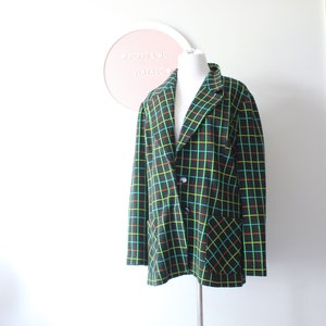 1980s Rainbow Striped Blazer - Size Small/Medium