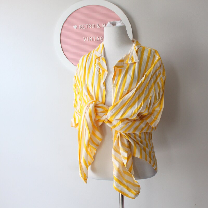 7581 Yellow Striped T-Shirt main image 0