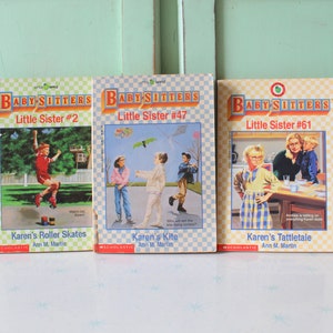 Vintage Babysitters Club Bücher-Set: Little Sister Series von Ann M. Martin