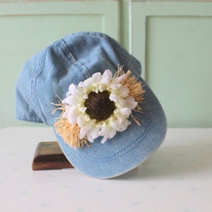 90's Sunflower Hat - Etsy