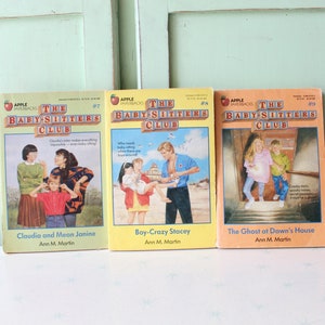 Vintage Babysitters Club Bücher Set: 1980er Jahre Ann M. Martin Kollektion