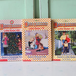 Vintage Babysitters Club Bücher-Set: Little Sister Series von Ann M. Martin