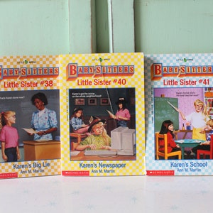 Vintage Babysitters Club Little Sister Bücher Set: 80er Jahre Kollektion