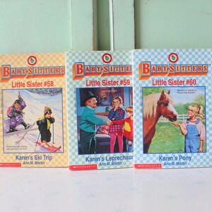 Vintage Babysitters Club Bücher-Set: Little Sister Series von Ann M. Martin