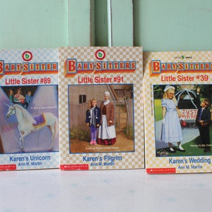 Vintage Babysitters Club Bücher-Set: Little Sister Collection