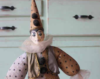 1960年代のヴィンテージピエロ人形 - Etsy 日本