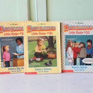 Vintage Babysitters Club Bücher Set: Little Sister Serie, 1980er Jahre