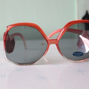1970s Mod Sunglasses: Rare Deadstock Glass Lens Eyewear