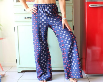 70s Vintage DISCO Pants...grunge. hipster. retro. hippie. 70s. designer. large. small. med. womens. designer pants. rad.