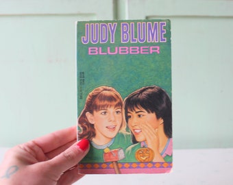 Vintage Blubber by Judy Blume, 1980s YA Novel