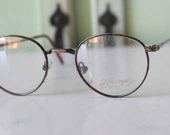 Round Optical Glasses: 70s-80s Style Frames