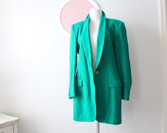 1980s Kelly Green Blazer: Large-XLarge, Retro Mod Style