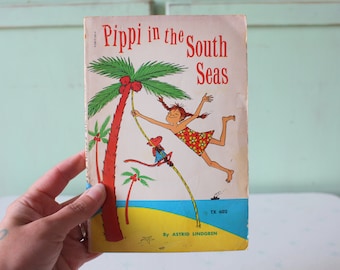 Vintage Pippi Langstrumpf Buch von Astrid Lindgren