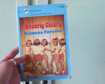 Vintage 1984 Beverly Cleary &#39;Ramona Forever&#39; Book