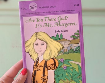 Vintage Judy Blume &#39;Are You There God? It&#39;s Me, Margaret&#39; Book