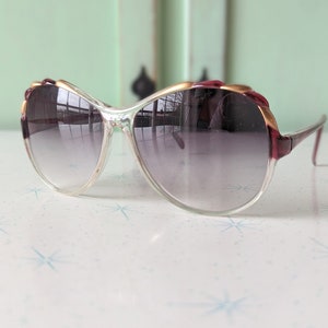 Vintage 1980s Oversized Sunglasses: New Old Stock Unisex Shades
