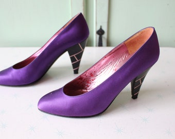 Purple pumps size 10 online