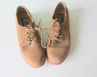 bass shoes from the 70s