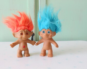 trolls with crazy hair