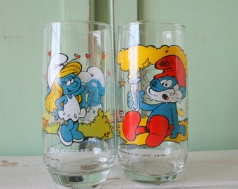 Brainy Trinkglas Schl/ümpfe Glas 0,3l Schlaubi