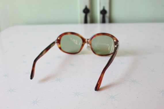 Leopard 1960s Costume Obscure Sunglasses...france… - image 4