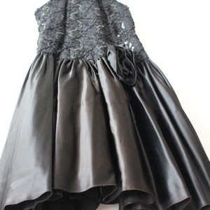 1980er Jahre Vintage PROM SEQUINS... Größe klein bis mittel.... Partei. kostümen. 80er Jahre Kleid. Fabelhafte. Blenden. Wunderschöne. Schwarz