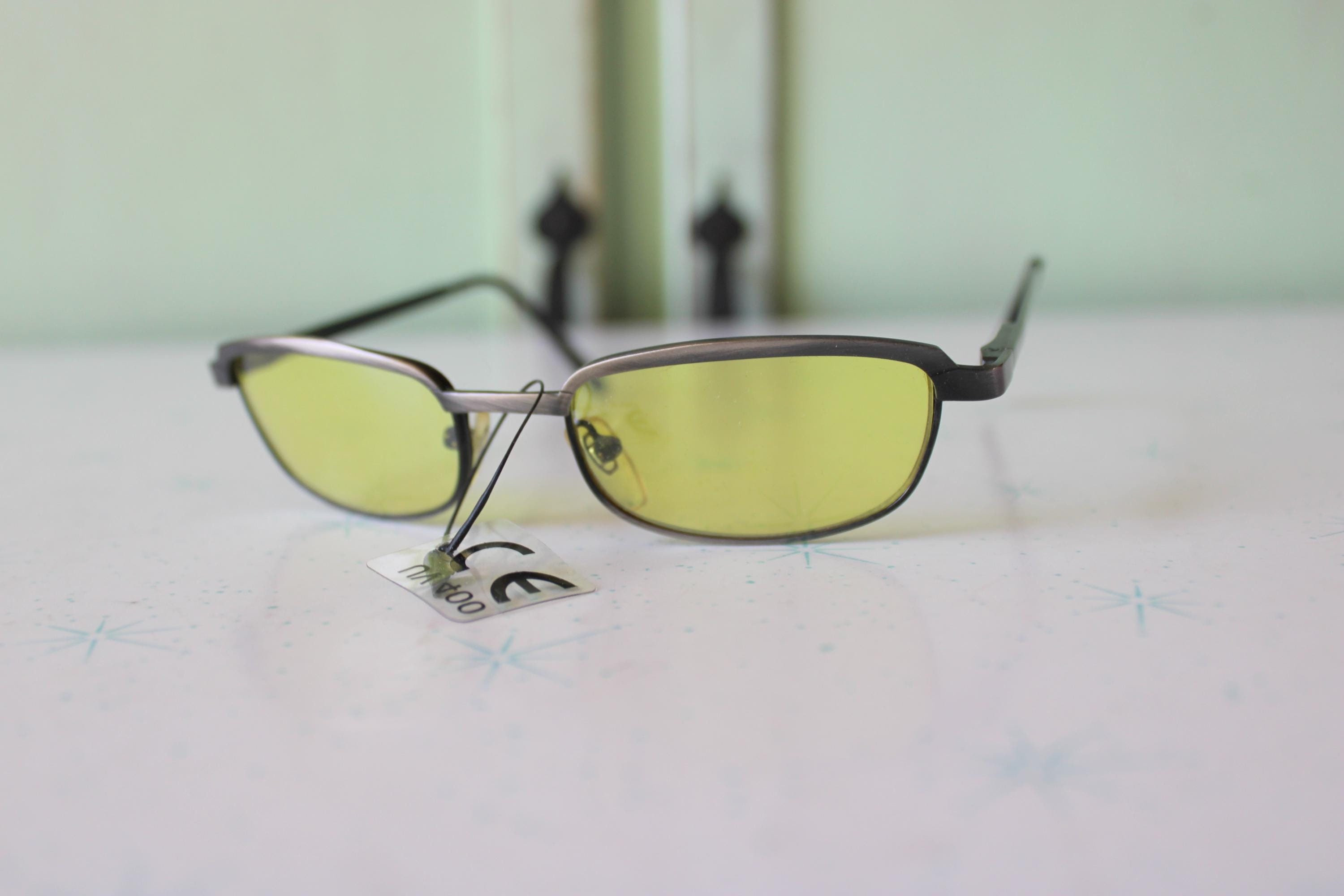 NWT True Vintage Schoolboy style crystal marble multi-color frame sunglasses Ruby  main image 3