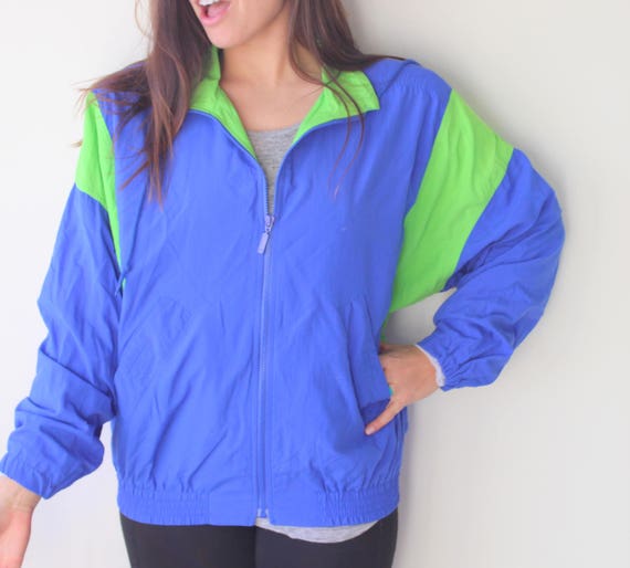 1980s RAD Mesh Jacket...size medium. colorful. bri