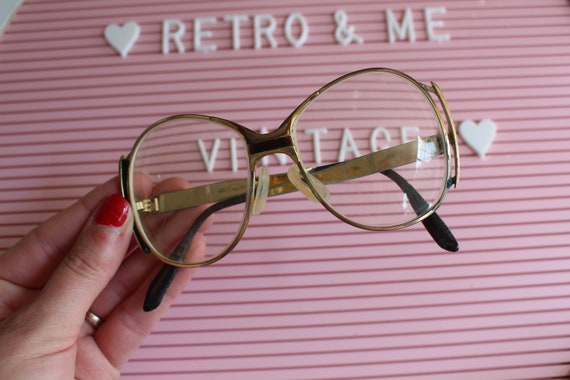 Vintage Unisex 1970s Groovy Glasses.....huge. cla… - image 5