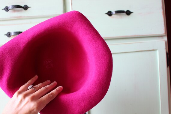 Vintage MOD Valentine Hat.church. cute hat. fancy… - image 4