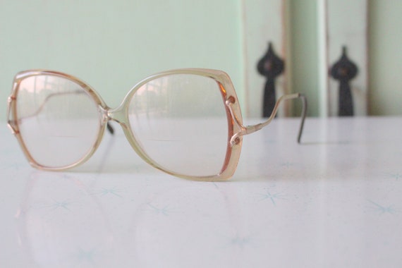 1960s Vintage MOD GIRL Glasses...rare frames. twig